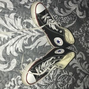 BLACK HIGH TOP WEDGE CONVERSE